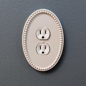 3D Printed Light Switch Cover and Outlet Cover for Home Decor Outlet