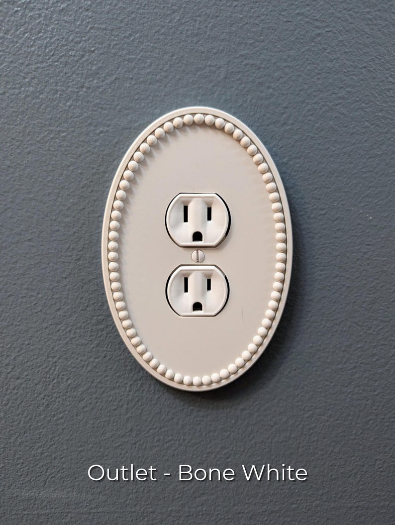 3D Printed Light Switch Cover and Outlet Cover for Home Decor Outlet