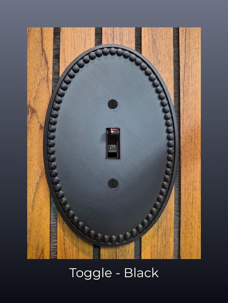 3D Printed Light Switch Cover and Outlet Cover for Home Decor image 9