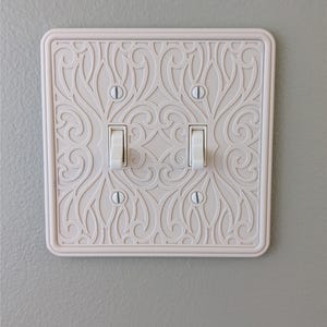 3D Printed Light Switch Cover and Outlet Cover for Home Decor