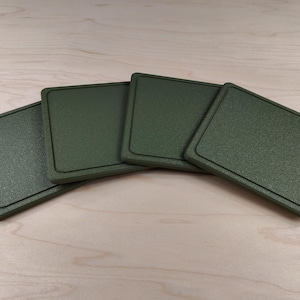 Modern 3D-Printed Coaster