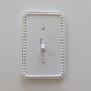 3D Printed Light Switch Cover and Outlet Cover for Home Decor
