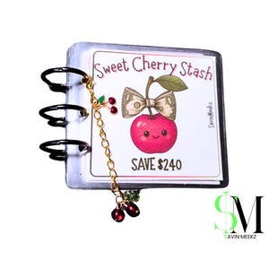 Mini Savings Challenge Bundle: Sweet Cherry Theme, Low Savings