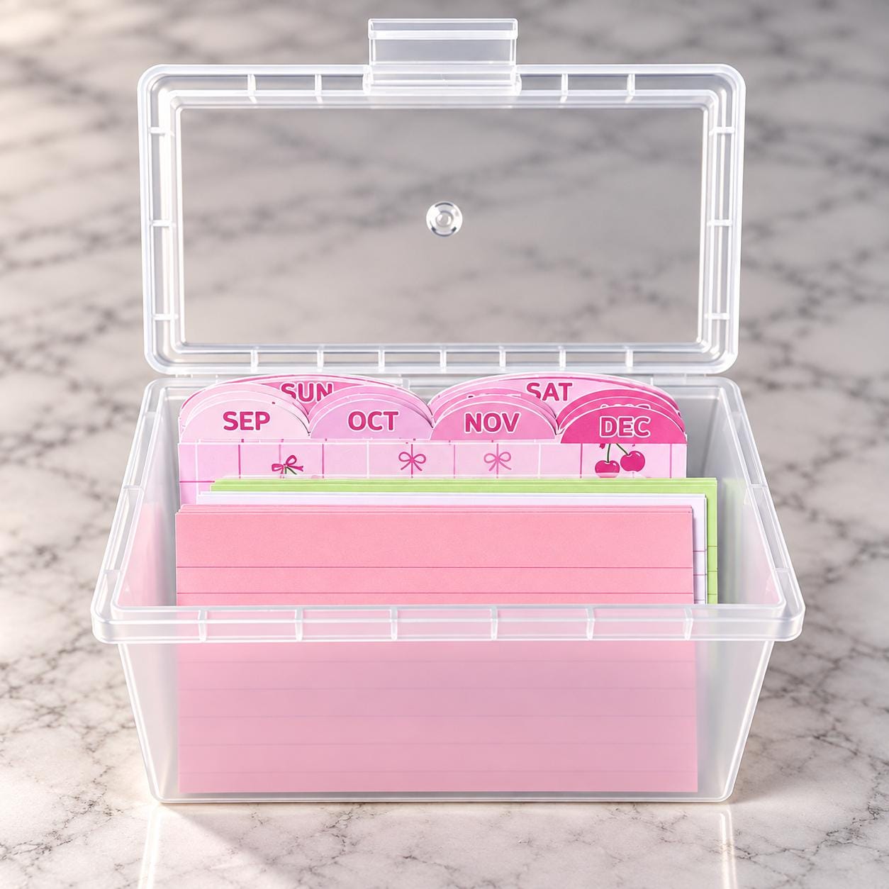 Index Card Planner System - Etsy