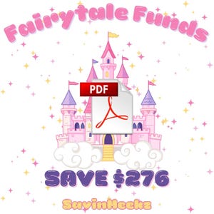 Mini Savings Challenge Bundle: FAIRYTALE FUNDS v2 PDF Pattern