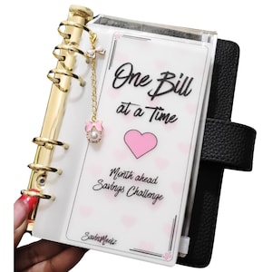 A6 Savings Challenge Set: Month Ahead Cash Budgeting
