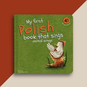 My first Polish book that sings animal songs | Polish Music Board Book | Polish Bilingual Book for Babies, Toddlers and Kids