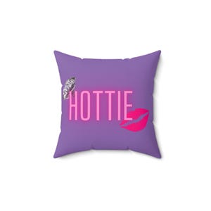 Spun Polyester Hottie Square Pillow