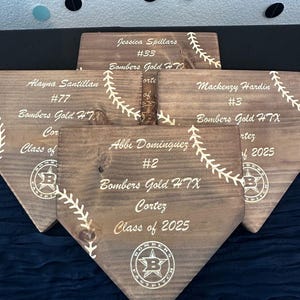 Personalized Baseball/Softball Senior Gift – Class of 2026 Graduation Keepsake – Custom Baseball Decor – Senior Night or Graduation Gift
