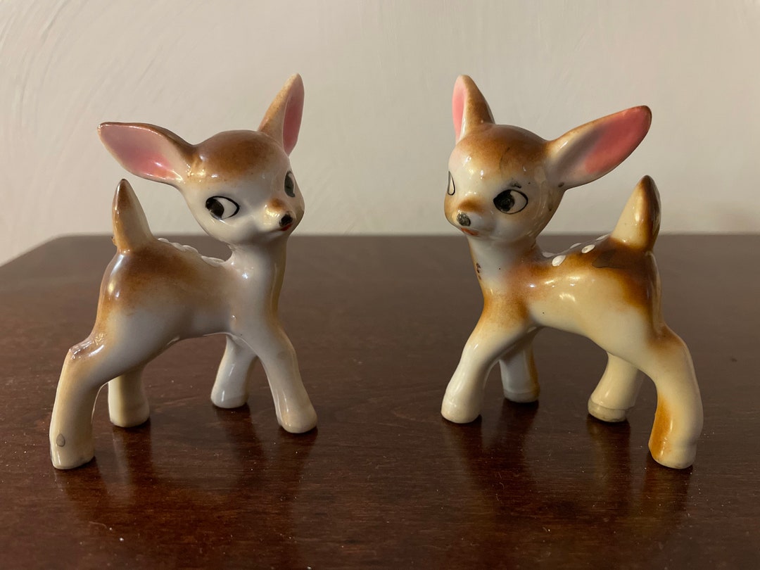 Fawn Figurines 1950s Etsy