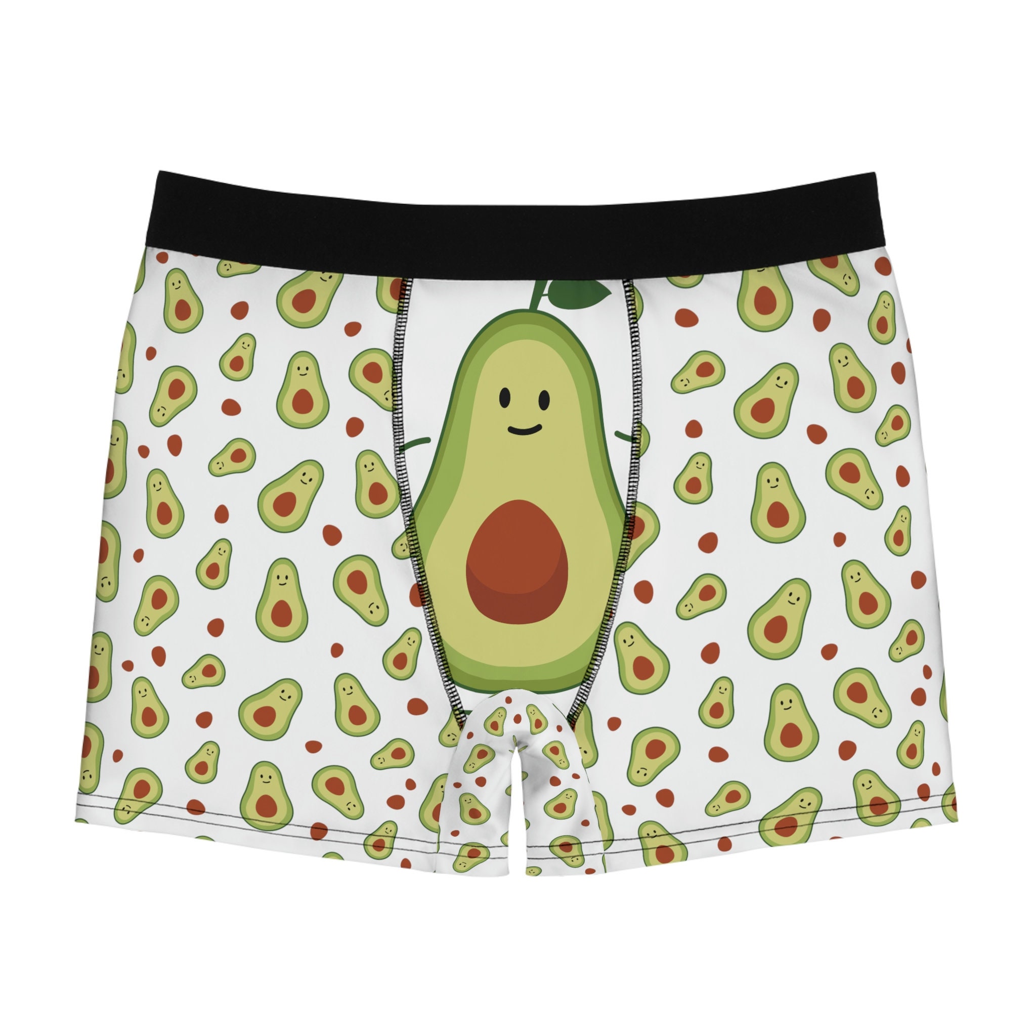 Green Avocado Mens Boxer Funny Boxer Briefs Cute And Fashionable Mid Waist  Shorts For Homme S XXL From Shutiaoo, $10.84