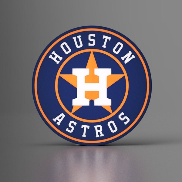 Houston Astros LED LightBox Sign / Lamp
