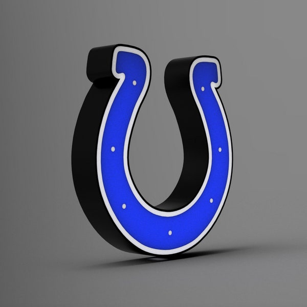 Boîte lumineuse LED Indianapolis Colts