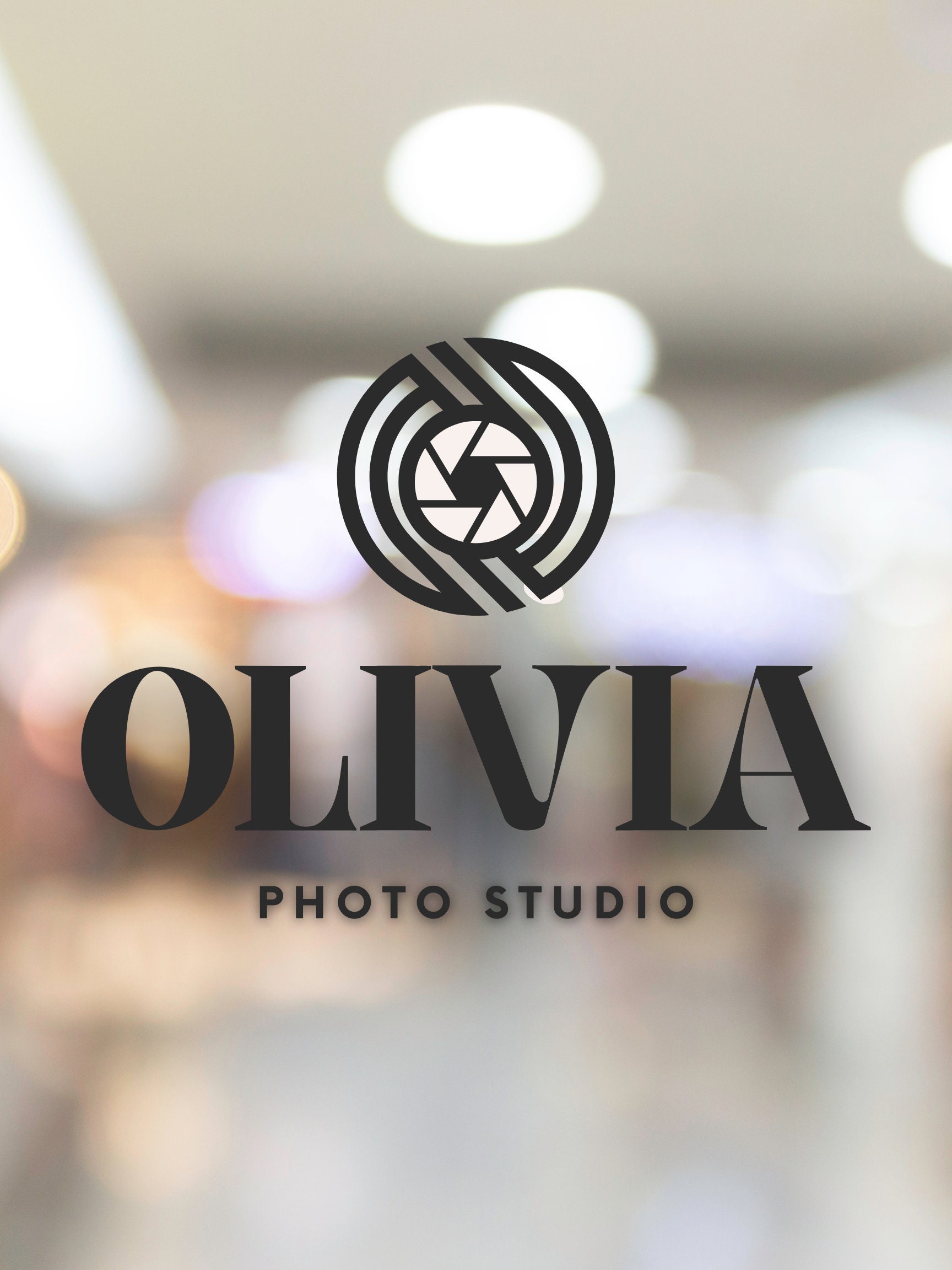 Logo Single Color Design Custom Business Logo Single Color Window Decal Decorative Art Decor ...