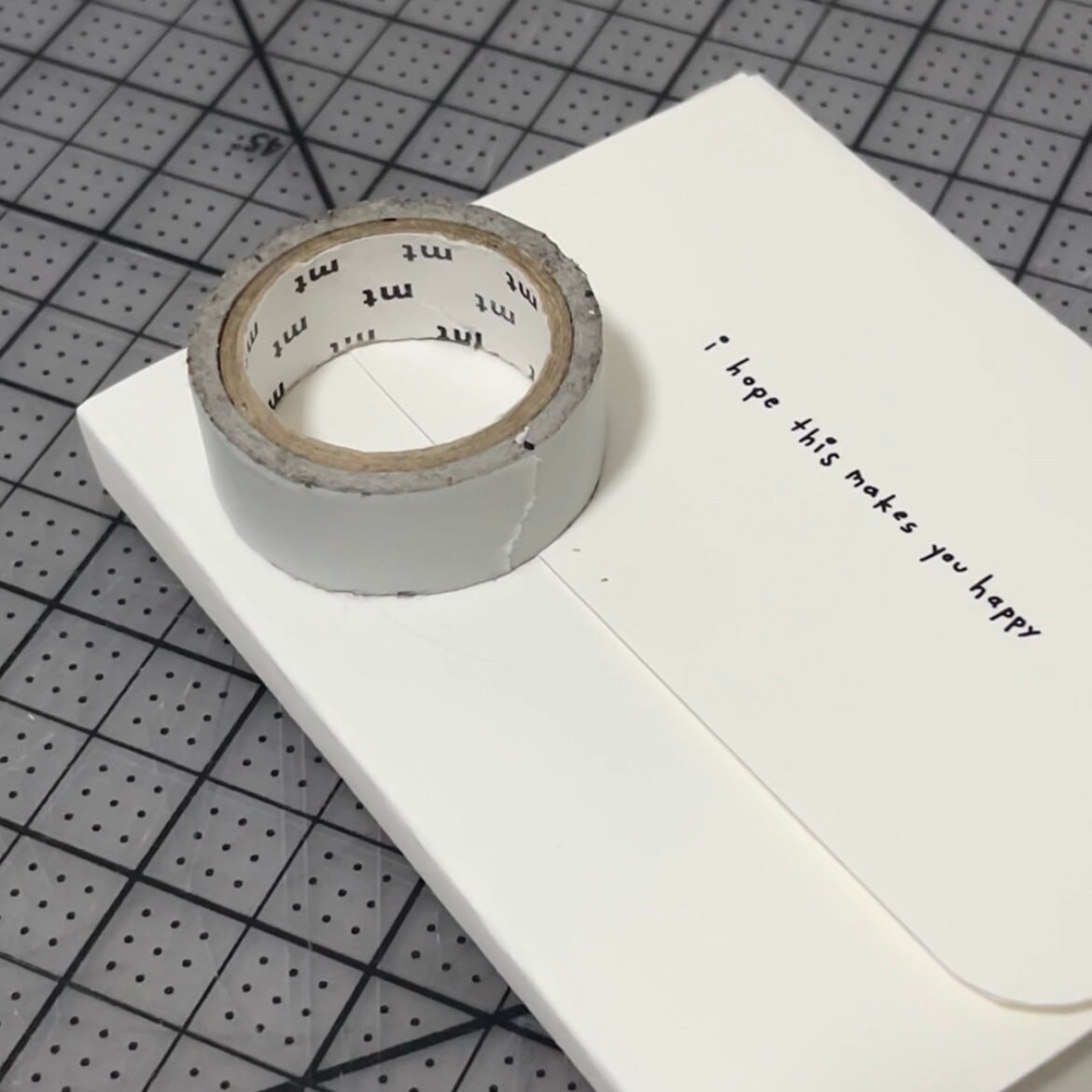 Packaged Letter Personalized Letter Package Template for DIY Cards *digital File* to ...