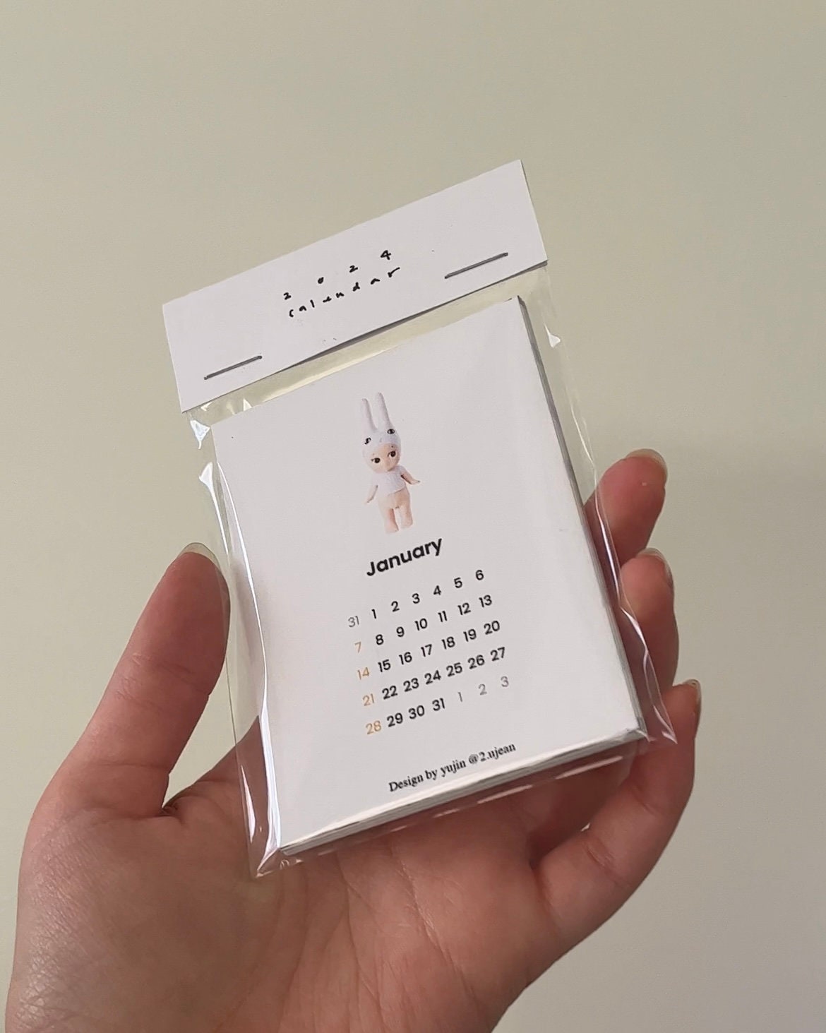 2024 Printable Calendar Sonny Angel Inspired Mini Calendars DIGITAL