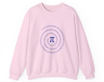 Pi, Pi Day Sweatshirt, Math Teacher Sweatshirt, Pi Day Crewneck Sweater, Math Teacher Gift, Pi Day Gift, 3 14, University, School, Youth