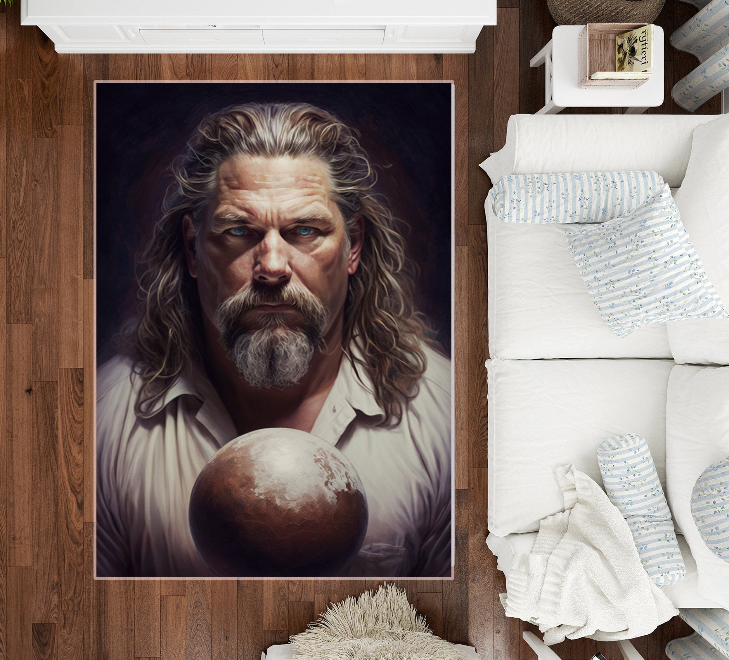 The Big Lebowski Rug Poster