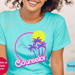 School Counselor Shirt, School Therapist, Camp Counselor Shirt, Summer Camp, Guidance Counselor Shirt, T Shirt for Women