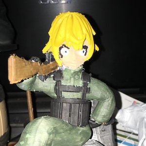 Tanya the Evil - 3D Print