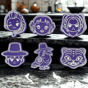 K-POP cookie cutter set