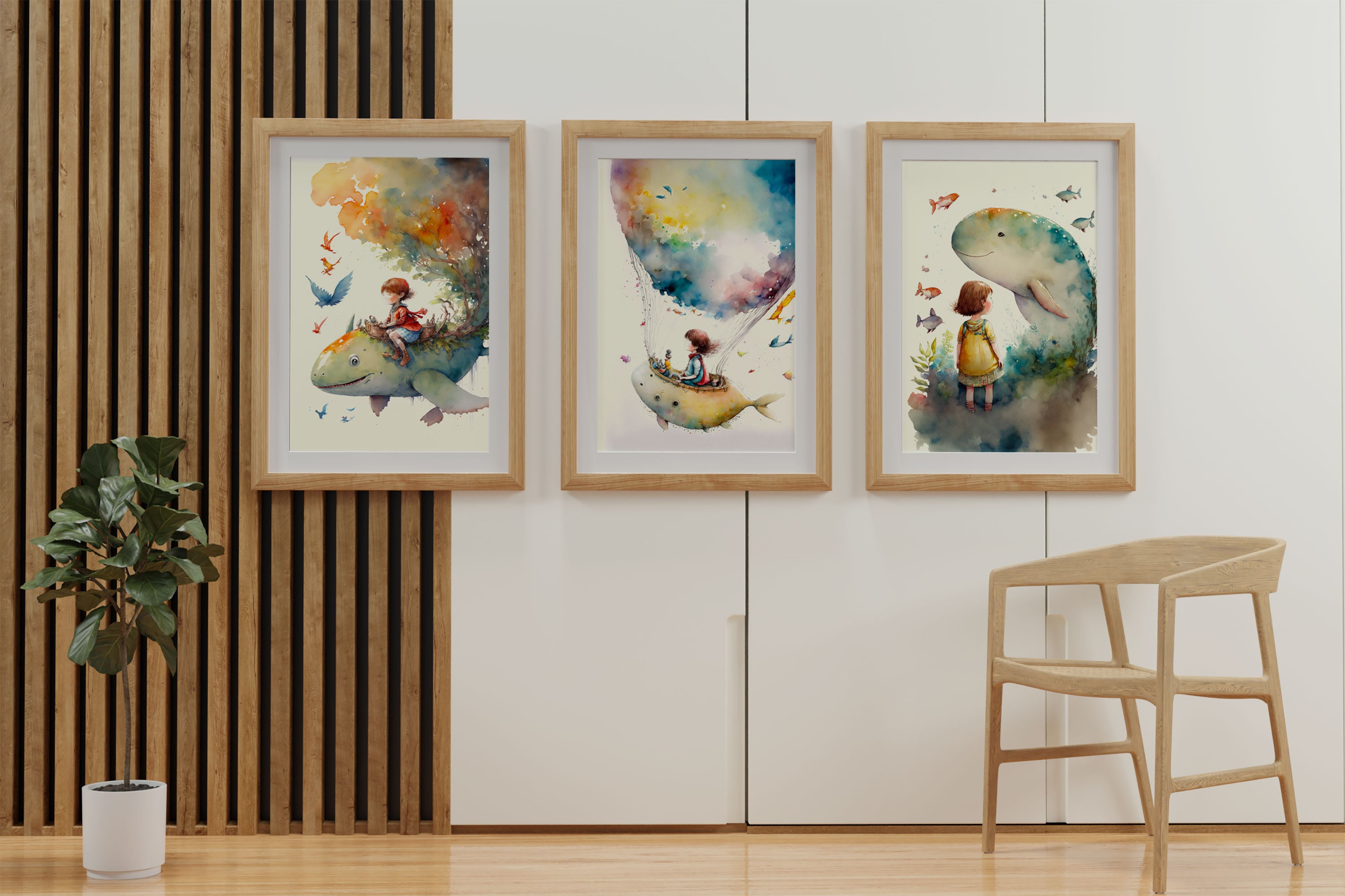 Studio Ghibli Inspired Wall Art | Watercolor Ghibli Print | Ghibli ...
