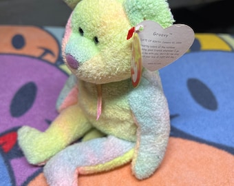 Groovy beanie baby