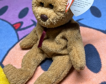 Curly beanie baby