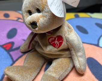 1999 Signature Bear beanie baby