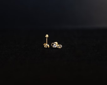 10k Gold Angel Earrings