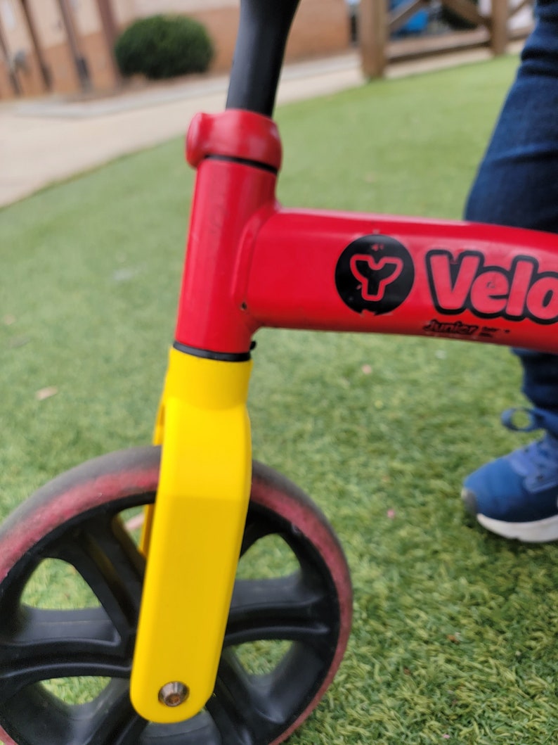 3D Printed Y Yvolution Velo Balance Bike Front Fork Replacement fork