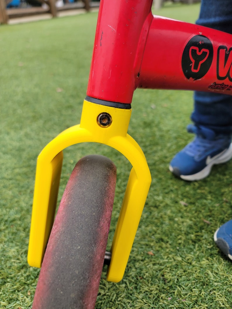 3D Printed Y Yvolution Velo Balance Bike Front Fork Replacement fork