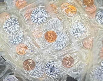 1959-1964 Lincoln Proof Cents: Uncirculated US Mint Cello