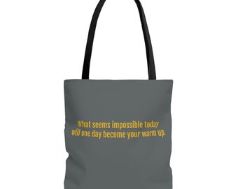 Workout Tote Bag