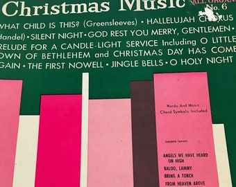 Christmas Music MPH Series for All Organs No. 6 Vintage 1958 Sheet Music