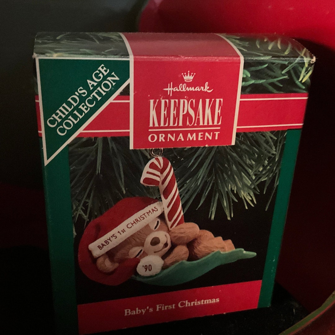 Hallmark Choice Child's Age Collection Keepsake Ornaments Etsy