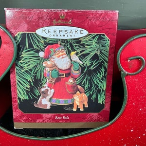 Hallmark Best Pals Keepsake Ornament Dated 1999 QX6879