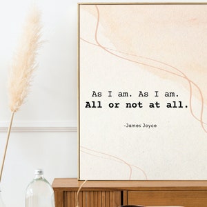 James Joyce Digital Poster