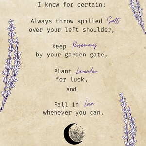 Practical Magic Lessons Digital Print - Etsy