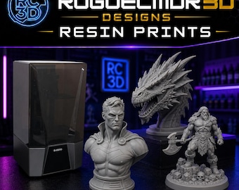 Custom Resin 3D Printing Service