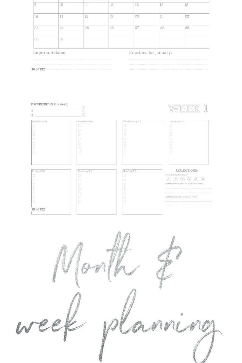Planner Digital Goodnotes PDF 2023 Etsy