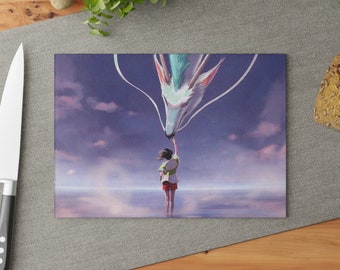 Spirited Away glazen snijplank
