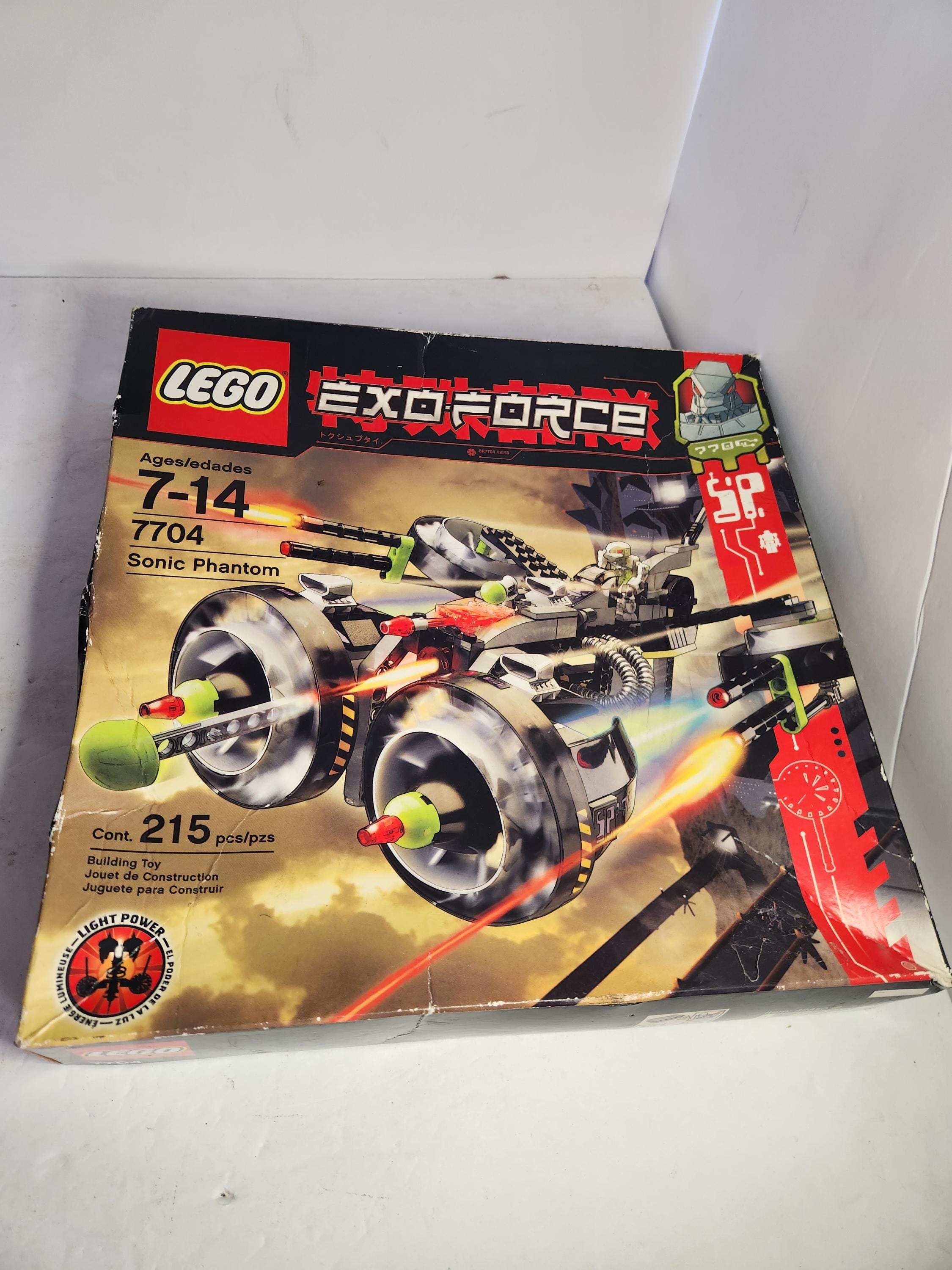 NEW LEGO Set 7704 Exo Force Sonic Phantom Light Power Speeder 215