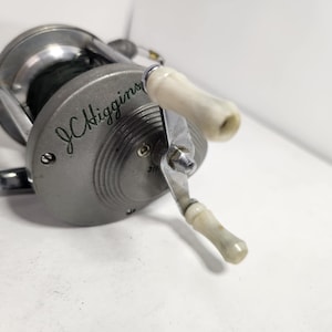 Jc Higgins Fishing Reel - Etsy Jc Higgins Fishing Reel - Etsy