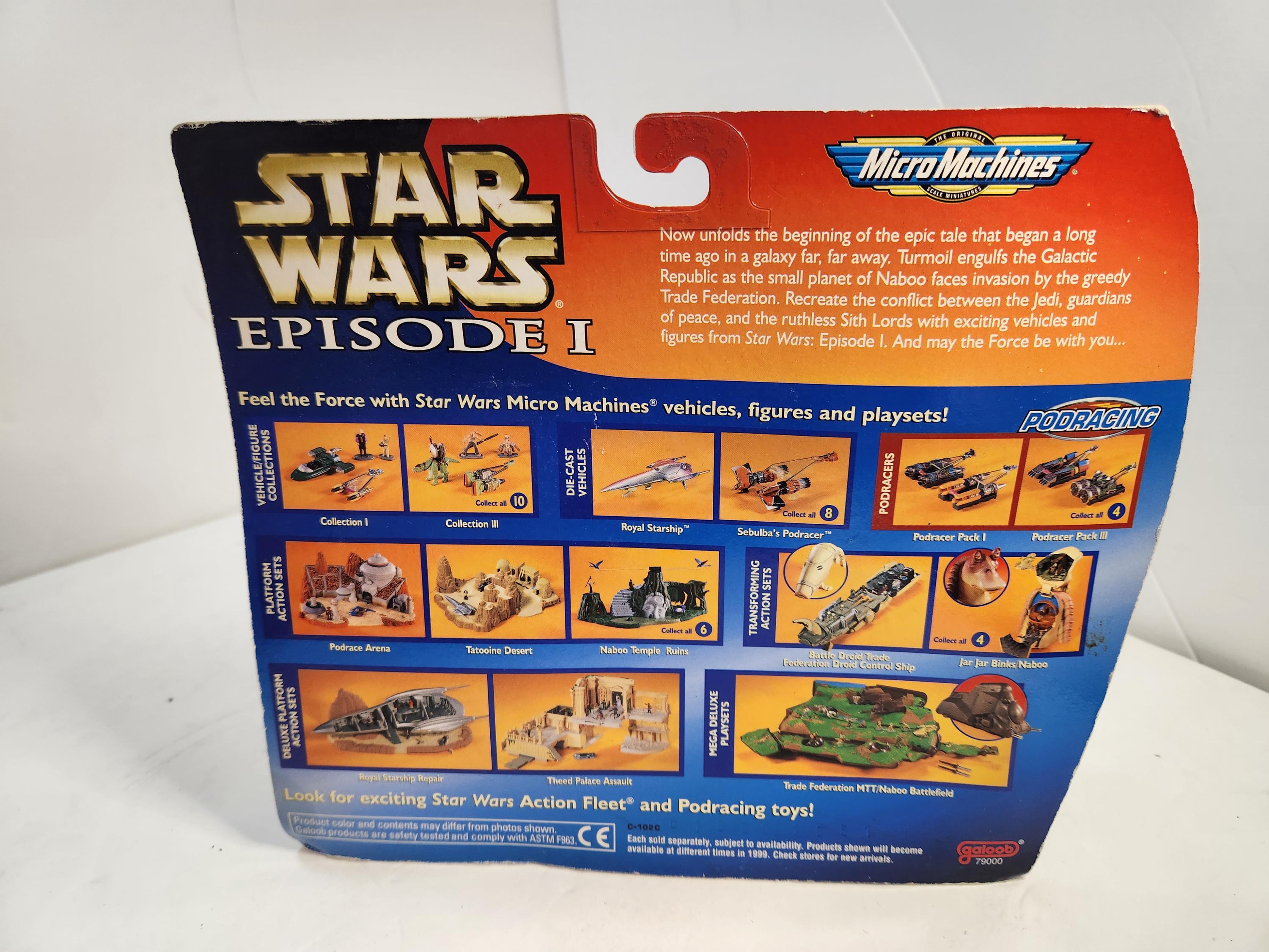 Micro Machines Star Wars Episode I Collection IX Mars Guo Podracer