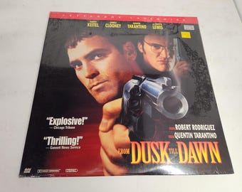 Vintage From Dusk Till Dawn Laserdisc Retro Horror Movie Demons Zombies NEW