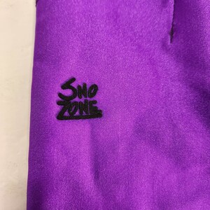 NEW w/Tags Ski Tote Sno Zone Purple Stormkloth Vintage Neck Warmer Face Mask NOS image 5