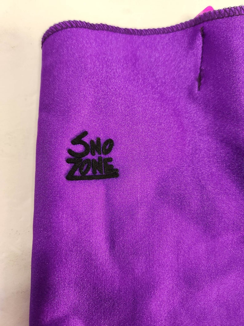 NEW w/Tags Ski Tote Sno Zone Purple Stormkloth Vintage Neck Warmer Face Mask NOS image 5