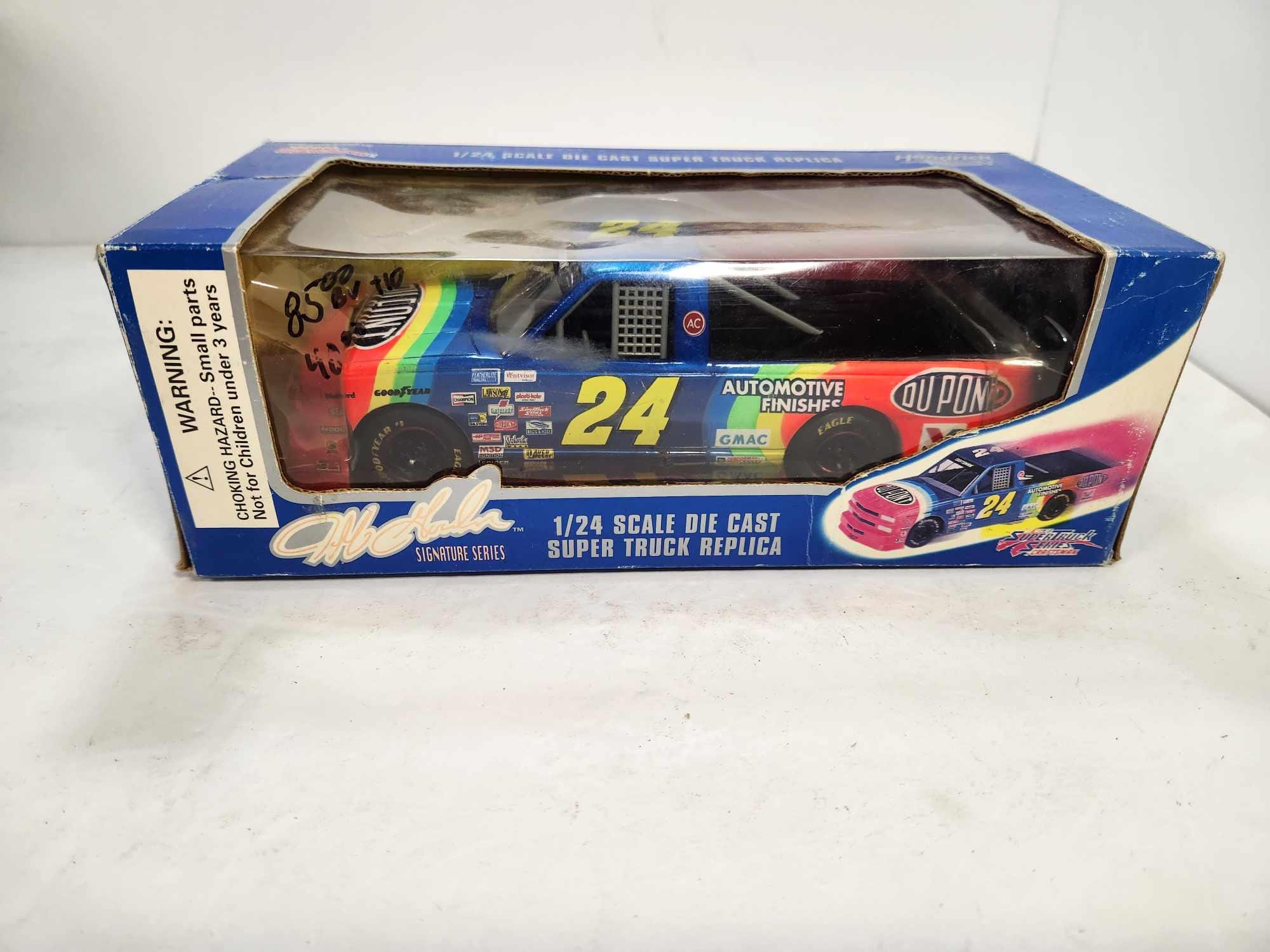 Racing Champions 1:24　 Truck Replica86号 1995 Racing Champions Super Truck Series White Mark Bliss 1:24