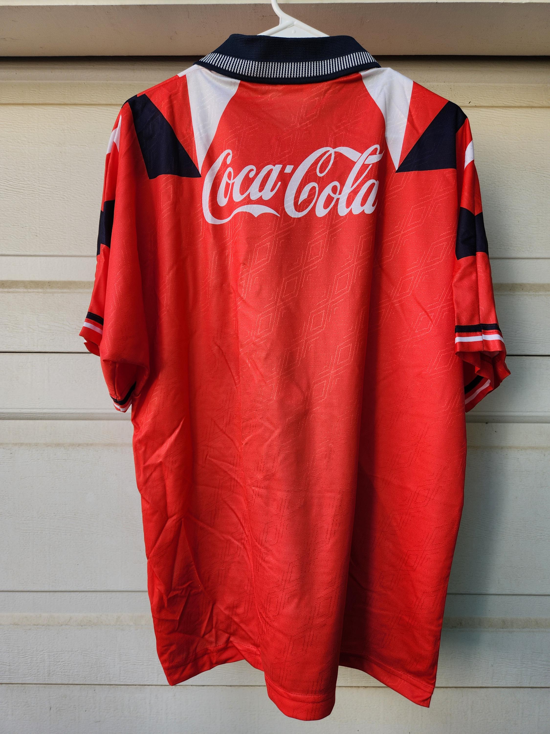 Rare Vintage 90's Umbro Veracruz Tiburones Liga Soccer Jersey